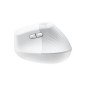 Logitech Lift Vertical Ergonomic Mouse Optisk Trådløs Hvid
